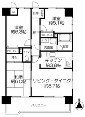 モナークキャッスル南砂町仙台堀川公園